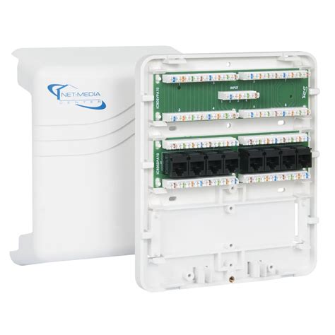 voice data junction boxes|ICC Mini Plastic Structured Wiring Enclosure, Media Enclosure .